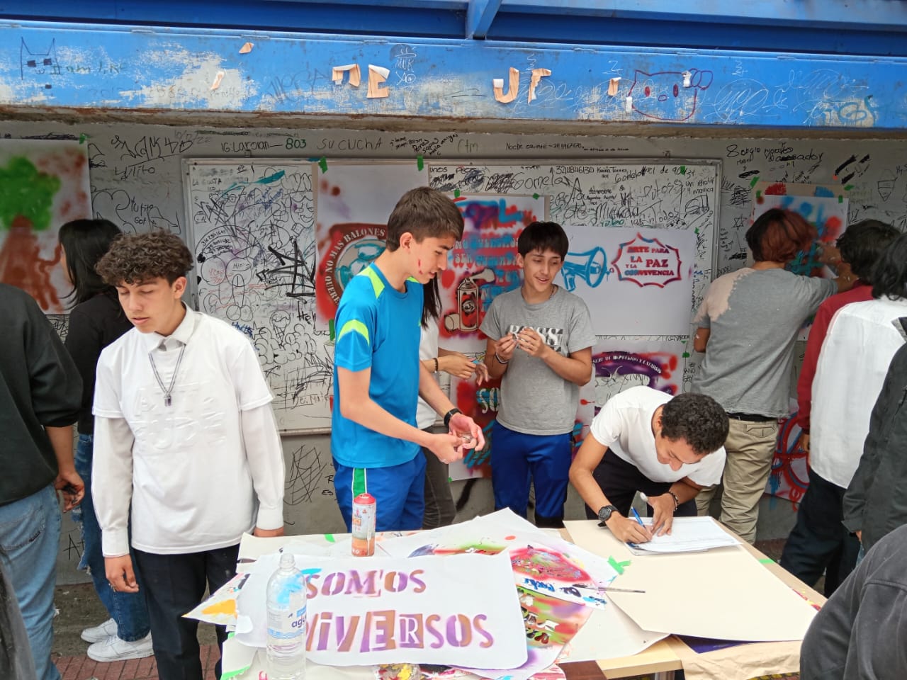 Con arte, estudiantes de colegios rurales aportan a la construcción de su hoja de ruta pedagógica