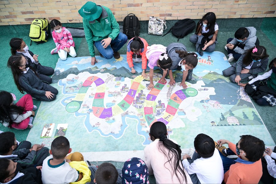 Formación ambiental para estudiantes de Bogotá