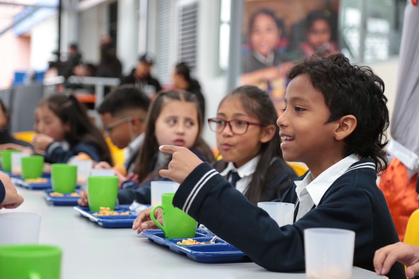 Bogotá pasó la cifra de los 200 comedores escolares operando en los colegios oficiales de la ciudad