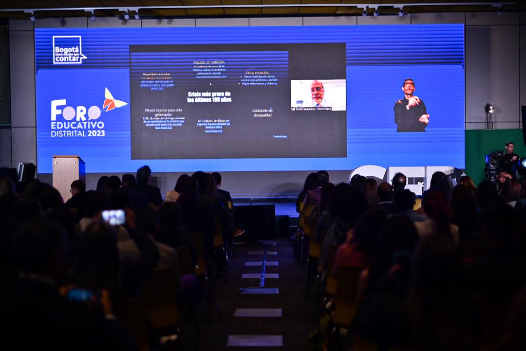 Comenzó el Foro Educativo Distrital con un llamado de urgencia: ‘El momento de salvar la educación es ahora’