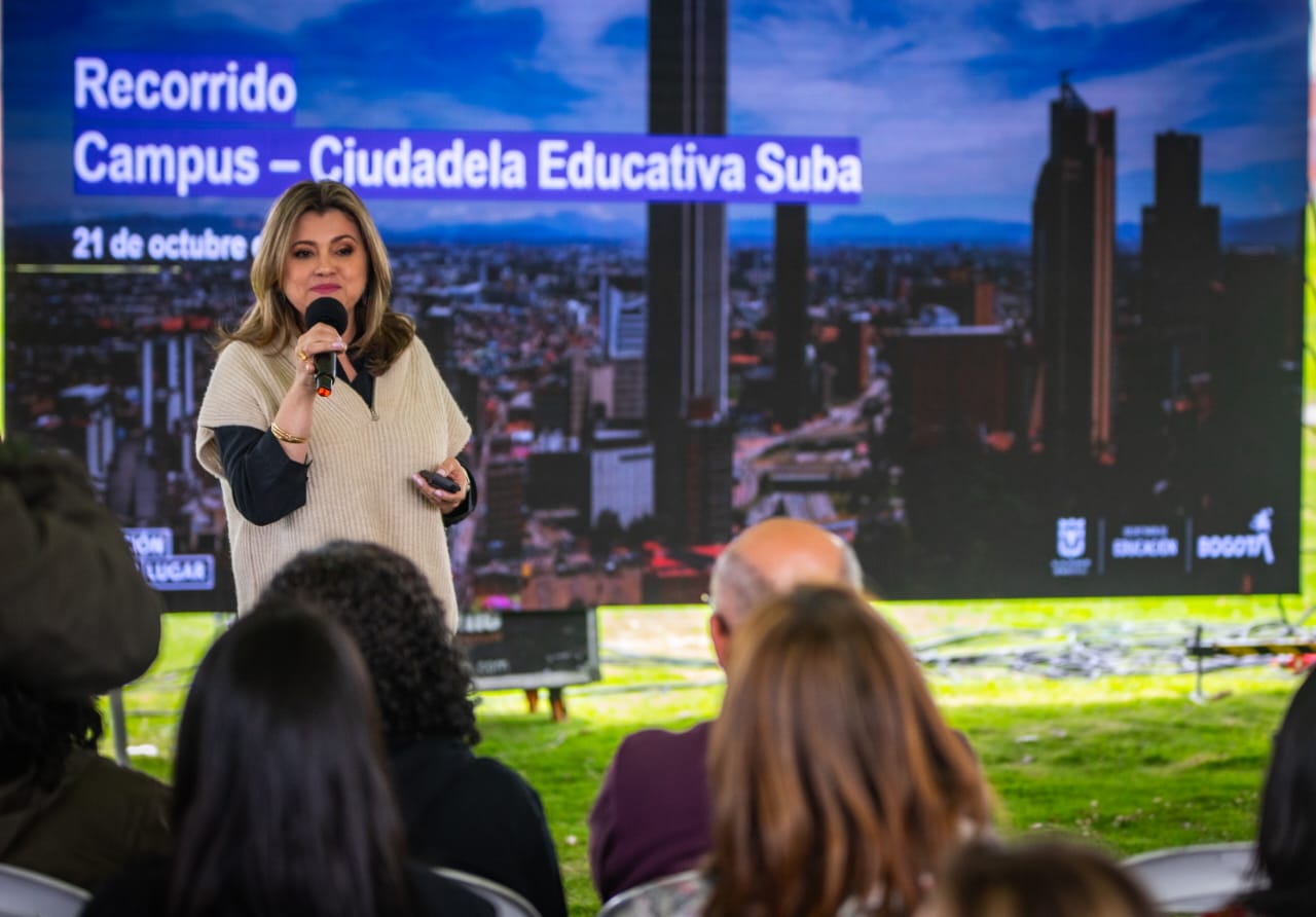 ‘Esperamos que esta maravillosa Ciudadela Educativa y del Cuidado en Suba esté operando en el 2027’: Edna Bonilla Sebá, secretaria de Educación del Distrito
