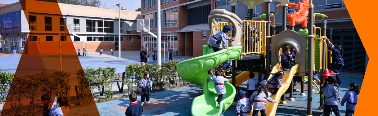 Colegio distrital vista aerea