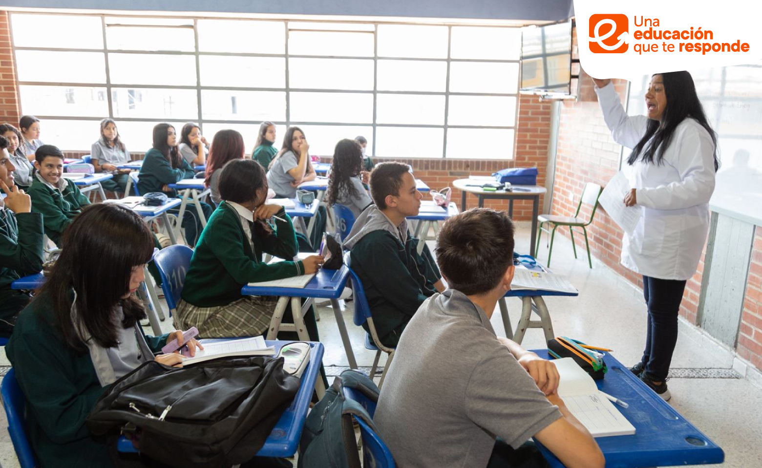 Profesores del distrito en charla