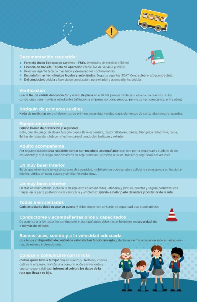 Rutas escolares todo lo que debes saber 2