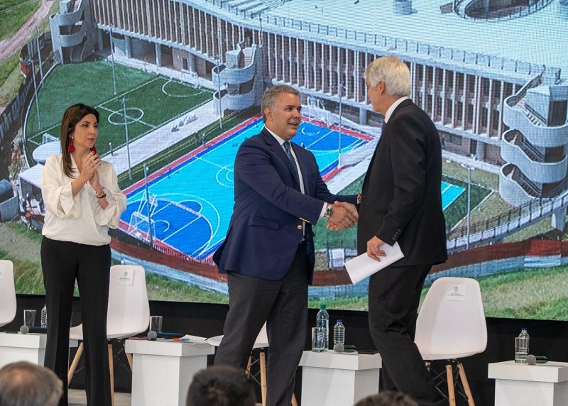 PResidente Duque y Alcalde Peñalosa