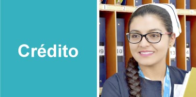 Pieza sobre créditos