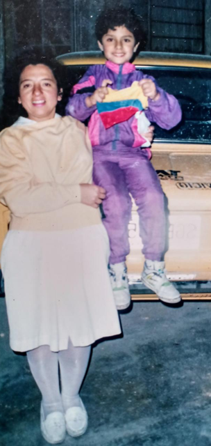 Profe Camilo cuando era un niño