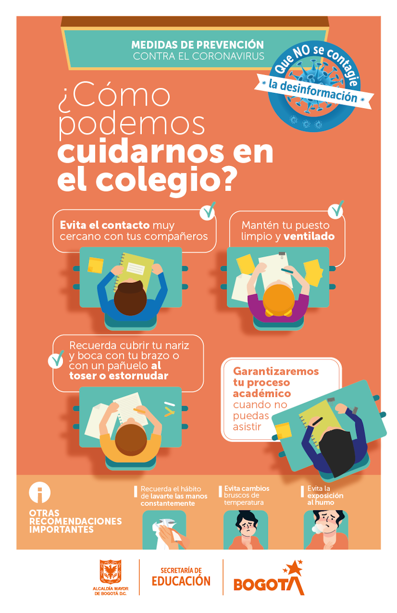 Cómo cuidarse en el colegio