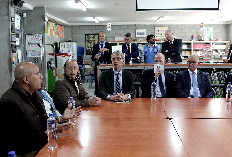 Funcionarios de la SED y Agnur