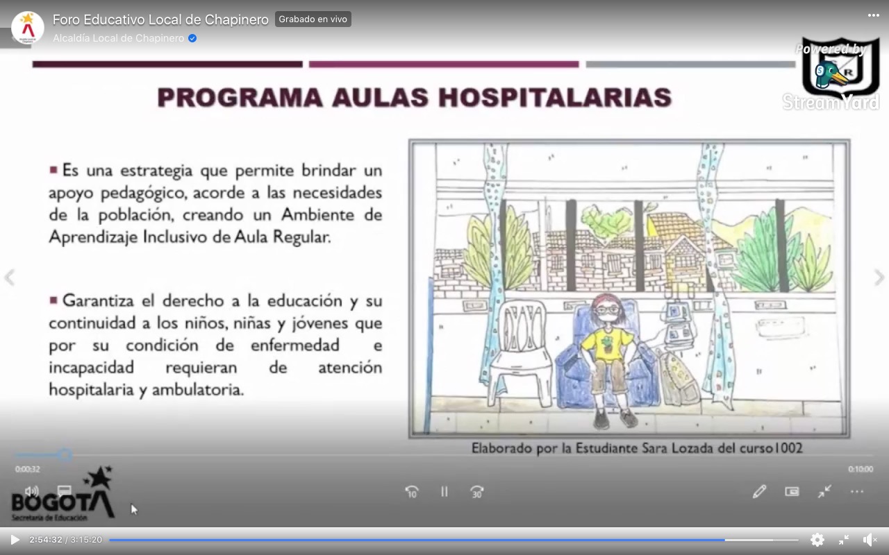 Foro local aulas hospitalarias