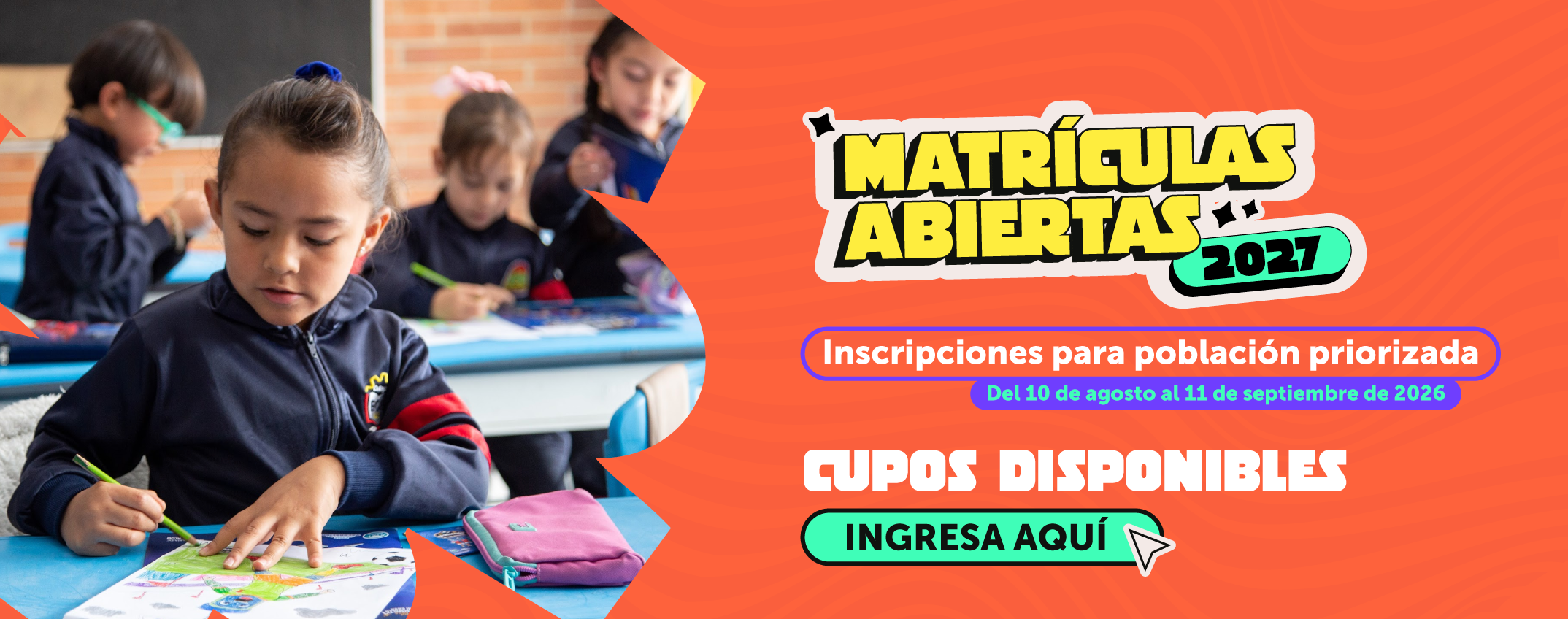 Portal Secretaría de Educación Hover